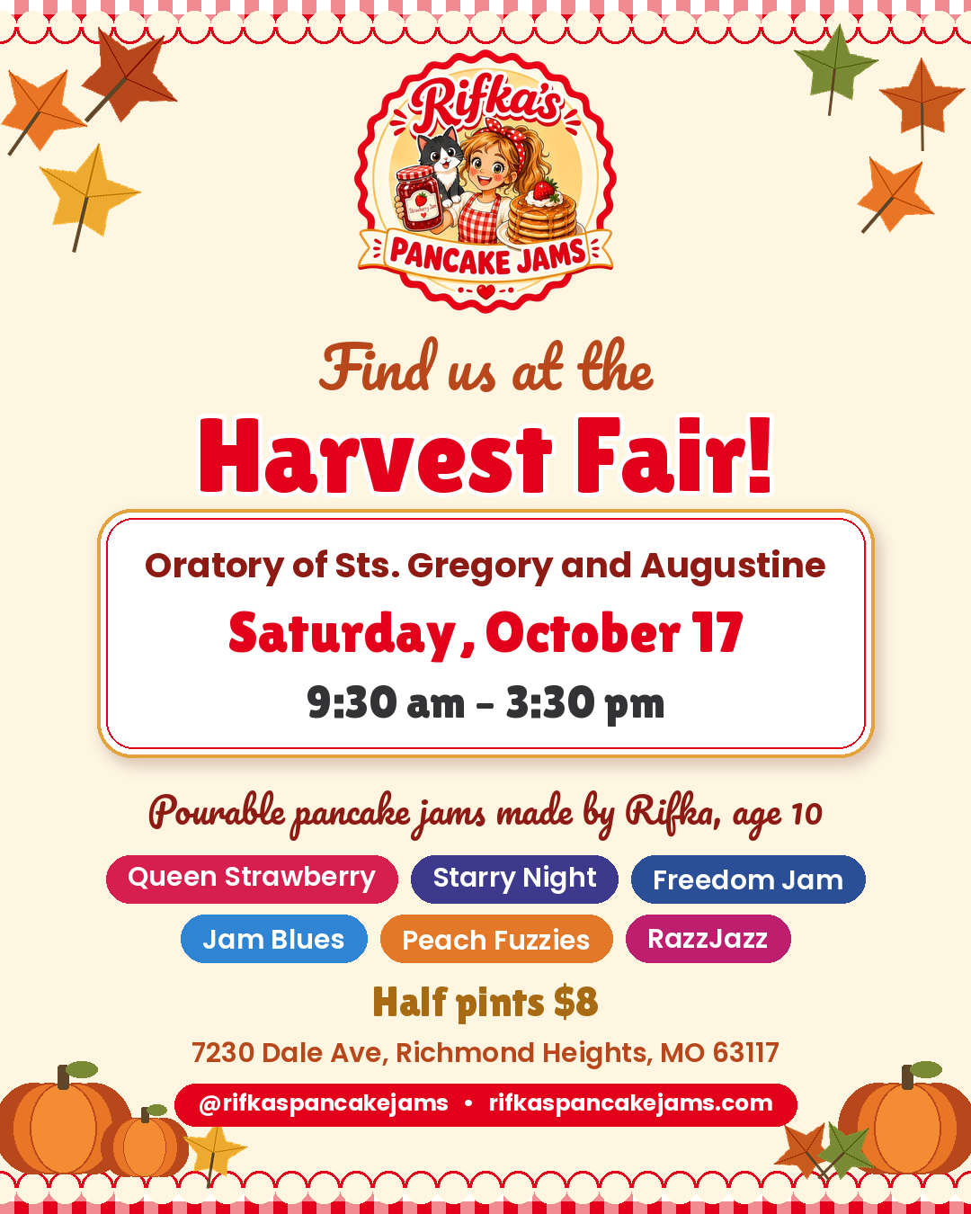 Harvest Fair flyer